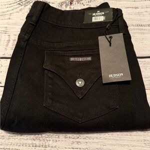NWT | Hudson Jeans Dark Black Denim | Womens 32